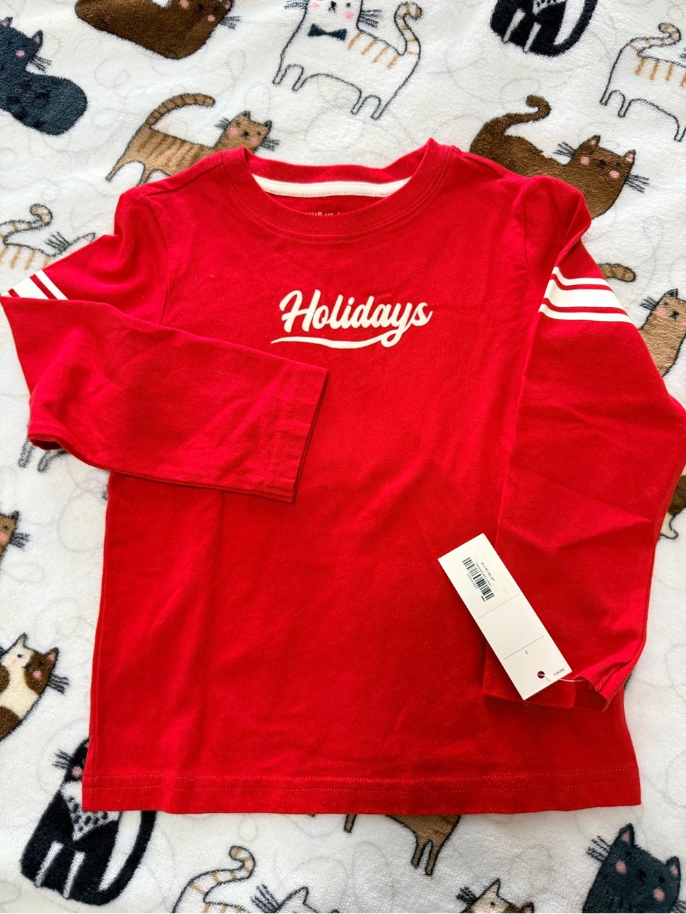 Janie & Jack Holidays Long-Sleeve